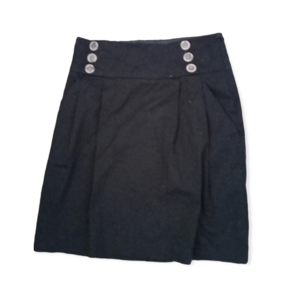 ZARA black pleated skirt size small y2k era